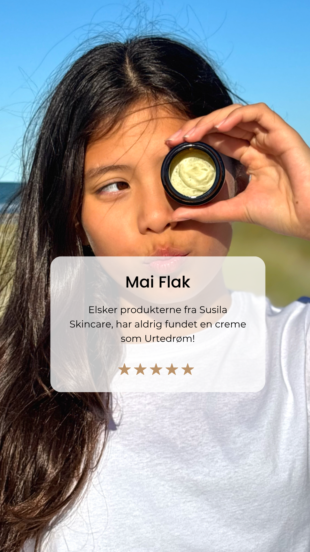 Urtedrøm fra Susila Skincare – mild creme til sensitiv og irriteret hud